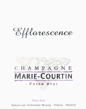 Champagne MARIE-COURTIN: Cuvée EFFLORESCENCE Extra Brut